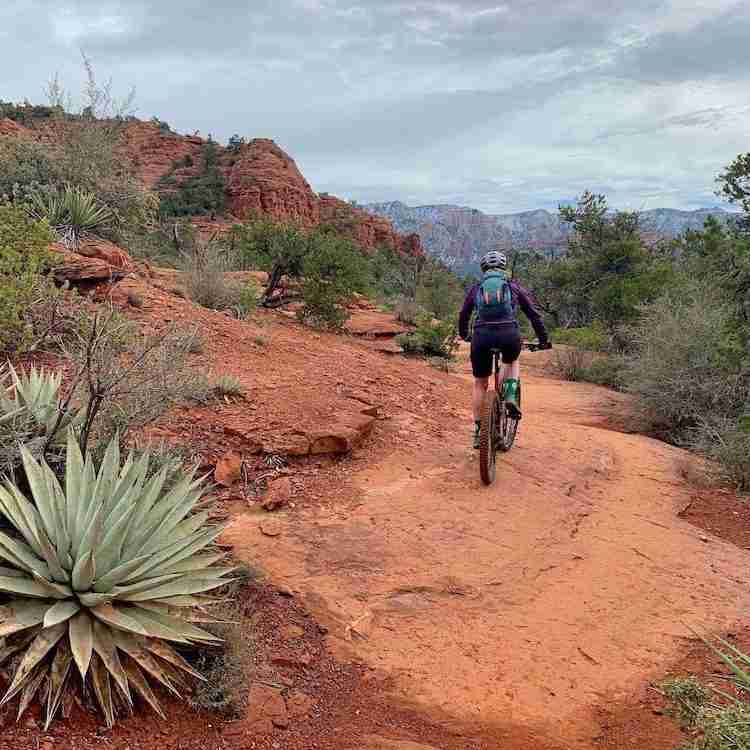 Discover the best Sedona mountain biking with this complete guide including how to link up trails, where to eat, bike shops, and more.