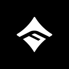Fezzari Bike brand logo with letter F facing down in white diamond