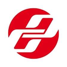 Ghost Bikes logo on red circle background with two interlocking G letters