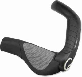 Ergon bicycle grips with support for wrist and side handle for more hand position options