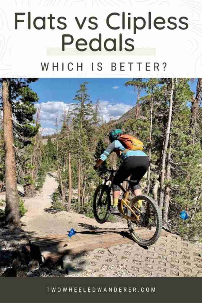 Clipless vs flat pedals, which is better for mountain biking? Learn the pros and cons for each and decide which is best for your riding. 