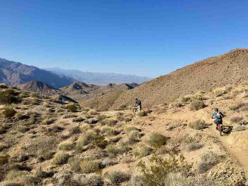 Learn everything you need to know about mountain biking the Palm Canyon Epic trail in Palm Springs, CA including where to start & more!