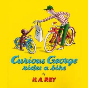 Curious George Rides a Bike // Discover the best cycling books for all road cyclists from adventure inspiration to cyclist biographies to kids books, and more!