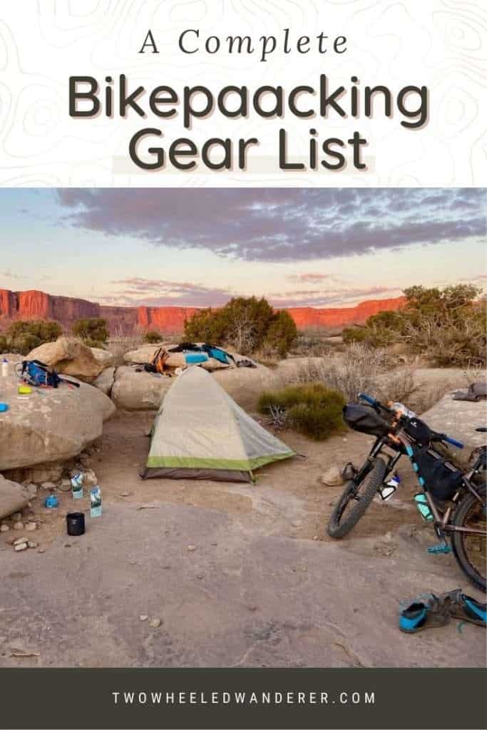 Find all the bikepacking camping gear you need to head out on overnight adventures with this complete bikepacking gear list.