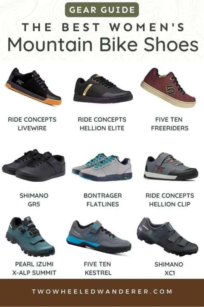 Discover the best women's mountain bike shoes for every rider including clipless cross-country shoes and flat pedal all-mountain options.