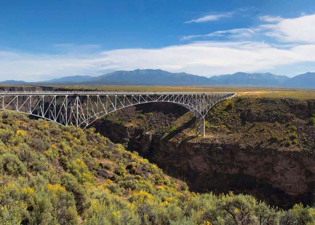 Rio Grande Gorge Bridge in New Mexico