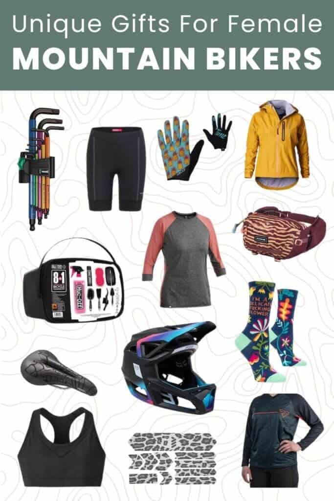 Mencari hadiah yang sempurna untuk teman pengendara sepeda gunung wanita Anda?  Dalam posting ini, saya mengumpulkan perlengkapan & pakaian bersepeda gunung wanita favorit saya.