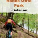 Bersepeda Gunung di Hobbs State Park di Arkansas