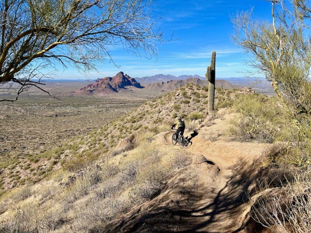 Hawes mountain biking in Phoenix, Arizona